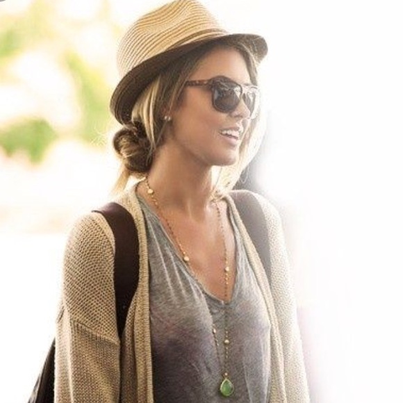 Accessories - Straw fedora vacay/vacation summer hat